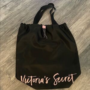 Victoria's Secret Black Tote Bag